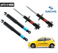 AMMORTIZZATORI SACHS FIAT PUNTO (188) 99- 07 KIT 4 - ANTERIORI E POSTERIORI
