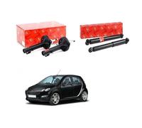 Ammortizzatori TRW 2 Anteriori + 2 Posteriori per Smart Forfour 454