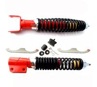 AMMORTIZZATORI VESPA PX 200 1 TIPO NERO/ROSSO CARBONE ANTERIORE POSTERIORE REGOL