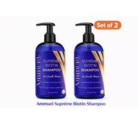 Ammuri Crescita Capelli Shampoo Set - Anti-crespo, Dht Blocker, Biotina & Aloe