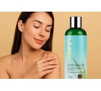 Ammuri Gel Di Aloe Vera Biologico 100% Puro Naturale Lenisce Idrata E Ripara