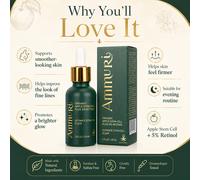 Ammuri Organic Apple Stem Cell 5% Retinol Siero Illuminante 30ml