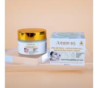 Ammuri Retinol Siero 3.5% Con Apple Stem Acido Ialuronico per Scuro Cerchi, Acne