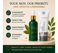 Ammuri Set Siero Retinolo 5% + Crema Vitamina C SPF50, Viso Antiage