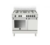 AMN9P5EBV24 - Cucina a gas con forno elettrico, 90x60 cm, colore Bianco