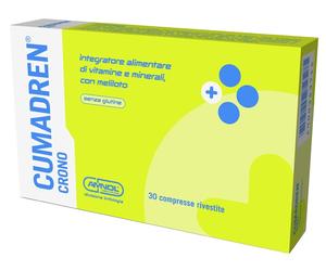 Amnol Cumadren Crono Integratore Alimentare Drenante 30 Compresse