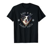 Amo a Mi Border Collie Maglietta