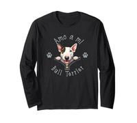 Amo a Mi Bull Terrier Maglia a Manica