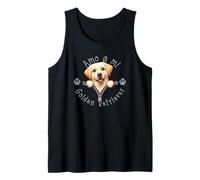 Amo a Mi Golden Retriever Canotta