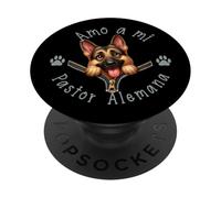 Amo a Mi Pastor Alemana PopSockets PopGrip Adesivo