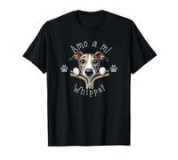 Amo a Mi Whippet Maglietta