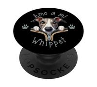 Amo a Mi Whippet PopSockets PopGrip Adesivo