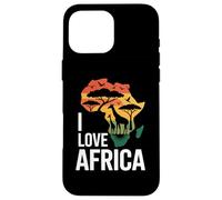 Amo Africa Wildlife Savanna Pride Custodia per iPhone 16 Pro Max