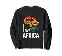 Amo Africa Wildlife Savanna Pride Felpa