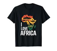 Amo Africa Wildlife Savanna Pride Maglietta