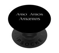 Amo Amas Amamus Verbo latino Amare PopSockets PopGrip Adesivo