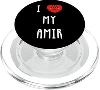 Amo Amir Nome Divertente PopSockets PopGrip per MagSafe