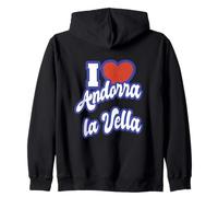 Amo Andorra la Vella Felpa con Cappuccio