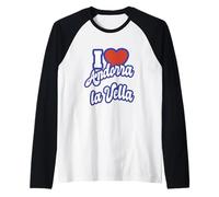 Amo Andorra la Vella Maglia con Maniche Raglan