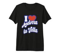 Amo Andorra la Vella Maglietta Premium