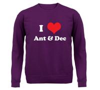 Amo Ant & Dec - Felpa Per Bambini - Divertente Duo Celebrità TV Giungla E