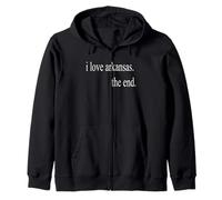 Amo Arkansas The End Felpa con Cappuccio