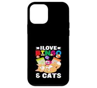 Amo Bingo & Cats Giocatore di Bingo Divertimento Custodia per iPhone 12 mini
