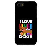 Amo Bingo E Cani Divertimento Amanti Del Cane Bingo Custodia per iPhone SE (2020) / 7 / 8