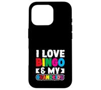 Amo Bingo & My Grandkids Giocatore di Bingo Custodia per iPhone 16 Pro