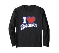 Amo Bozeman Montana Maglia a Manica