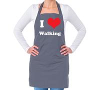 Amo Camminare - Grembiule Unisex Per Adulti - Escursione In Montagna