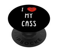 Amo Cass Nome Divertente PopSockets PopGrip Adesivo