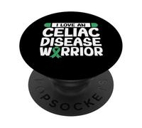 Amo chi combatte la celiachia PopSockets PopGrip Adesivo