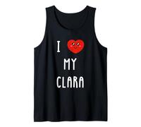 Amo Clara Nome Divertente Canotta