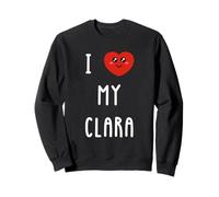 Amo Clara Nome Divertente Felpa