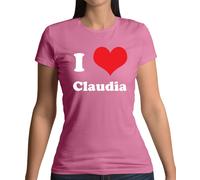 Amo Claudia - Maglietta Donna - Traitor Traitors Serie TV Divertente Winkleman