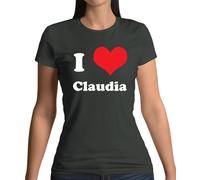 Amo Claudia - Maglietta Donna - Traitor Traitors Serie TV Divertente Winkleman