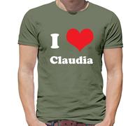 Amo Claudia - Maglietta Uomo - Traitor TRAITORS Serie TV Divertente Winkleman