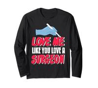 Amo Come ami Un Chirurgo Umorismo Medico Divertente Maglia a Manica