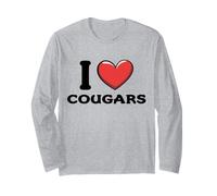 Amo Cougars Maglia a Manica