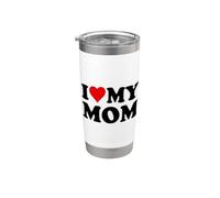 AMO CUORE MIA MAMMA Bicchiere termico in acciaio inox doppia parete