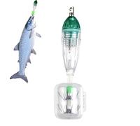 Amo da calamari | Strumento subacqueo con LED luminescenti | Piccoli Ami per Calamari ed Esche da Pesca | Acqua, Alto Mare, Riva, Barriera, Barca, Pesca Notturna, Pesci e Polpi