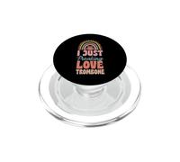 Amo da matti trombone bohémien Rainbow Trendy Boho PopSockets PopGrip per MagSafe