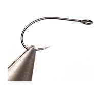 amo da pesca, Ami da pesca 30 pezzi in acciaio al carbonio Amo singolo con grande occhio a mosca esca cucchiaio ardiglione for riva del fiume(2)