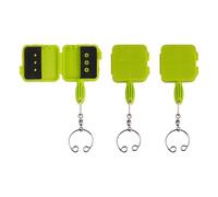 Amo da pesca con protezione di bloccaggio e copertura per nodi d'acqua dolce salata sicuri tutti i livelli Strumento per la pesca sul ghiaccio