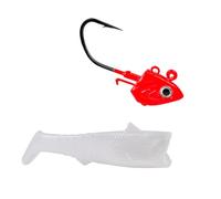 Amo da pesca con testa piombata, con esca morbida, 30 G/35 G/45 G, ami ponderati al piombo per esche da pesca in acqua salata (colore D, 30 G)