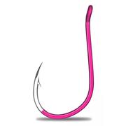 Amo da pesca viola, 10 pezzi di ami perforati con ardiglione e punta a triplo diamante angolo 15°, acciaio ad alto tenore carbonio for pesci grandi dimensioni(Lila,0.8#)