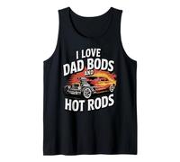 Amo Dad Bod e Hot Rods | Hot Rod Car Lover Muscle Car Canotta