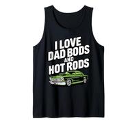 Amo Dad Bod e Hot Rods | Hot Rod Car Lover Muscle Car Canotta