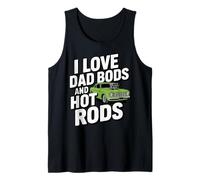 Amo Dad Bod e Hot Rods | Hot Rod Car Lover Muscle Car Canotta